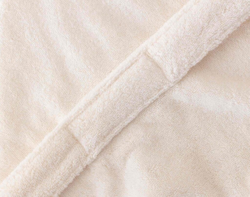 Peignoir Femme Bordeaux Coton Bio Sincère – Taille L, Modèle Ether, Neuf